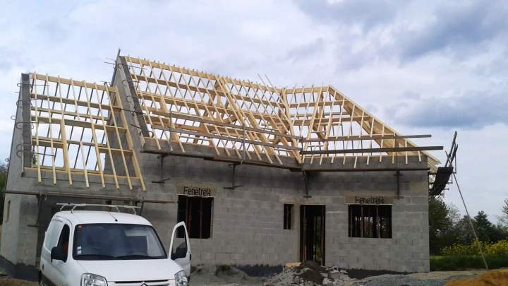 Travaux de charpenterie Châtelaudren-Plouagat